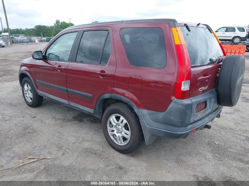 2003 Honda Cr-V Ex VIN: SHSRD78803U113007 Lot: 39354763