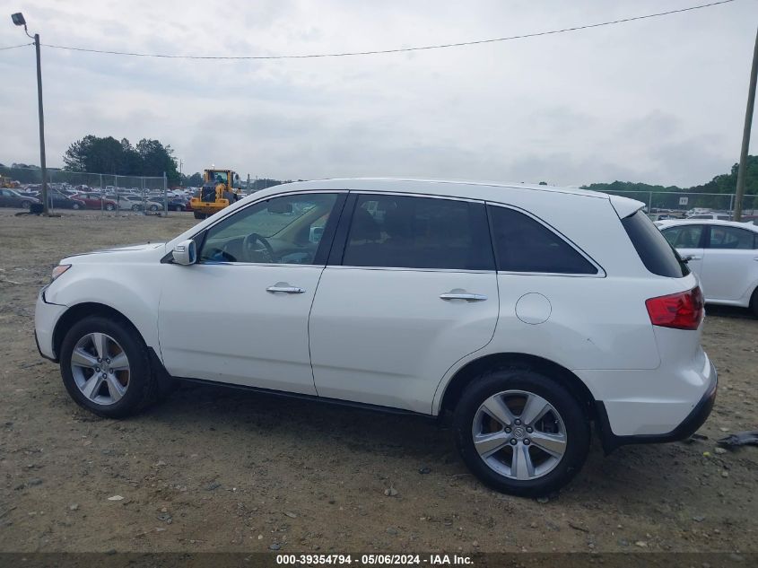 2012 Acura Mdx Technology Package VIN: 2HNYD2H35CH506631 Lot: 39354794