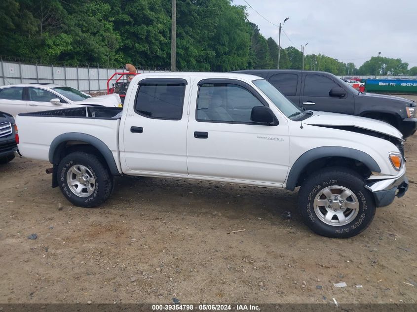 2001 Toyota Tacoma Prerunner VIN: 5TEGM92N91Z809336 Lot: 39354798