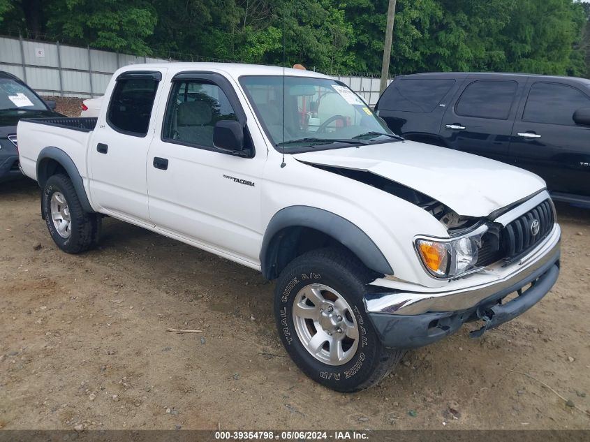 2001 Toyota Tacoma Prerunner VIN: 5TEGM92N91Z809336 Lot: 39354798