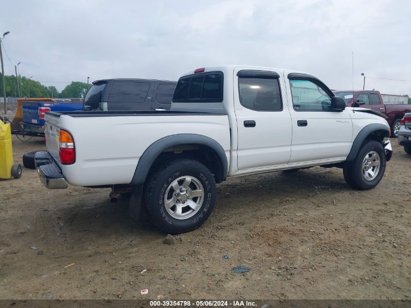 2001 Toyota Tacoma Prerunner VIN: 5TEGM92N91Z809336 Lot: 39354798