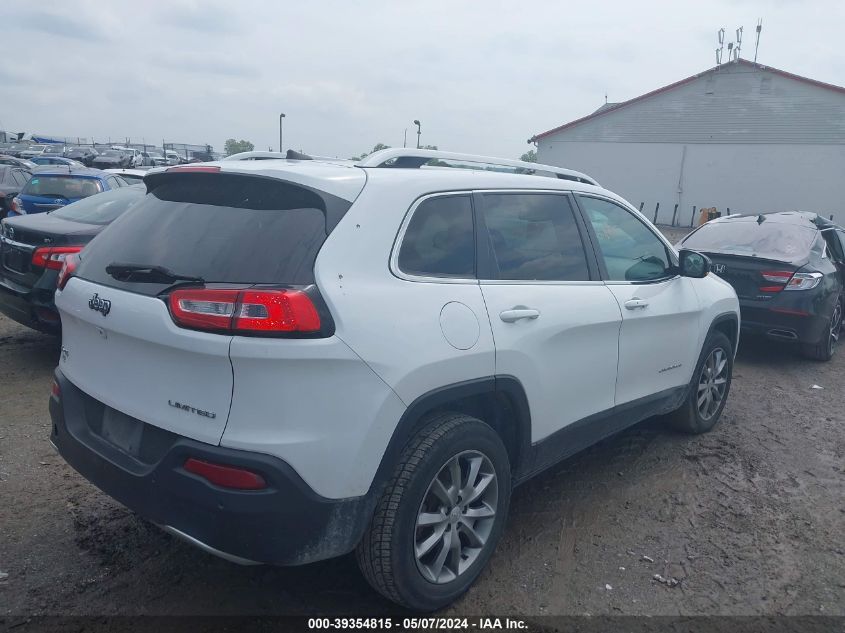 2018 Jeep Cherokee Limited 4X4 VIN: 1C4PJMDB5JD564414 Lot: 39354815