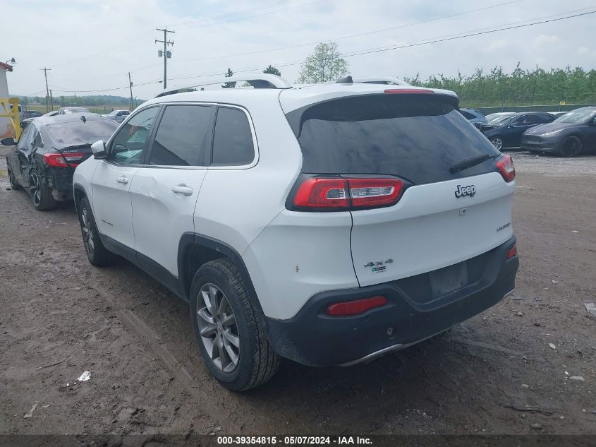 2018 Jeep Cherokee Limited 4X4 VIN: 1C4PJMDB5JD564414 Lot: 39354815