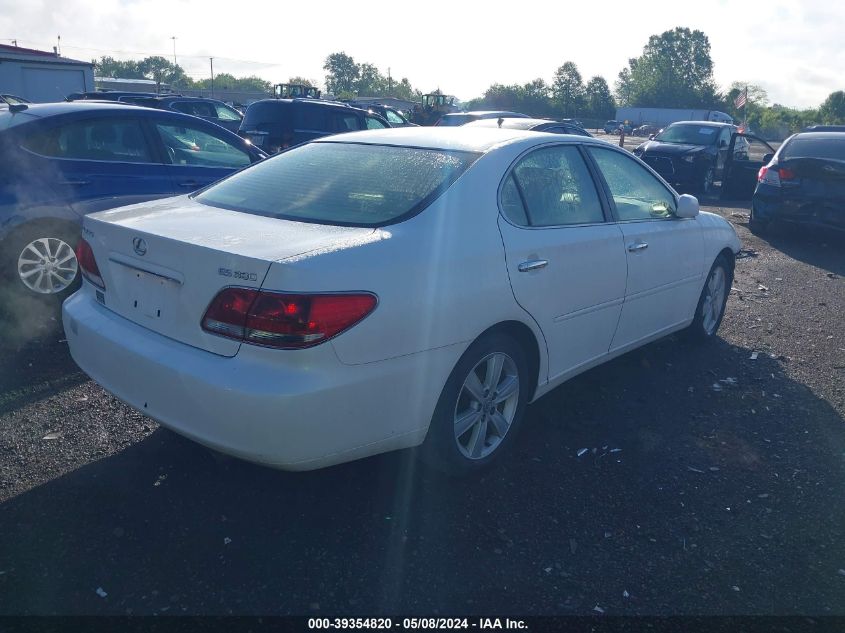 2005 Lexus Es 330 VIN: JTHBA30G355062263 Lot: 39354820