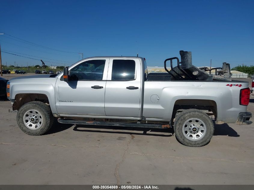 2018 Chevrolet Silverado 2500Hd Wt VIN: 1GC2KUEG6JZ329573 Lot: 39354869