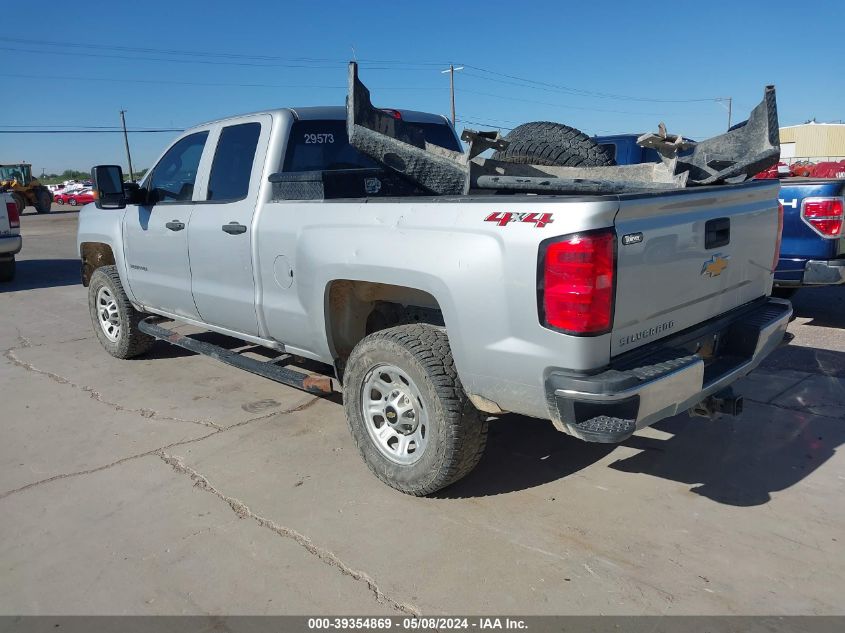 2018 Chevrolet Silverado 2500Hd Wt VIN: 1GC2KUEG6JZ329573 Lot: 39354869