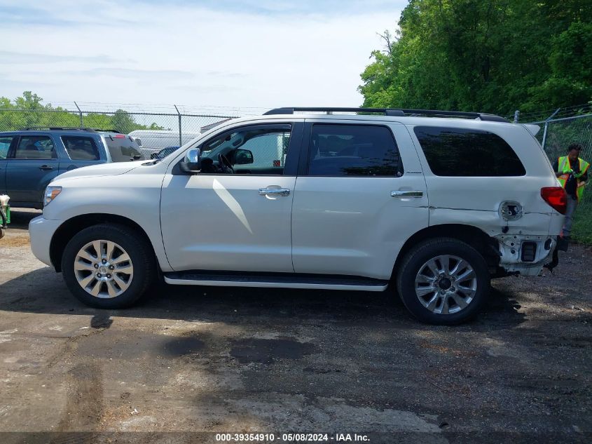 2011 Toyota Sequoia Platinum 5.7L V8 VIN: 5TDDY5G18BS046617 Lot: 39354910