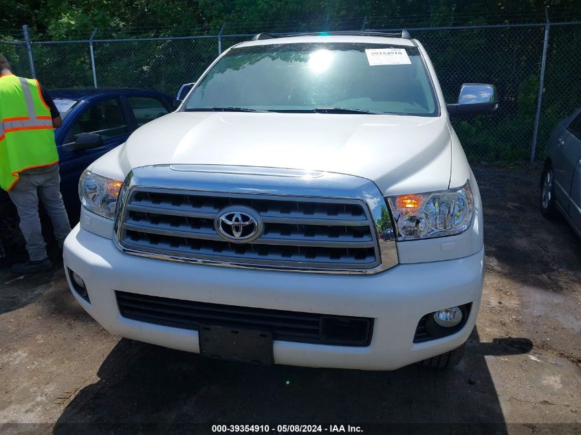 2011 Toyota Sequoia Platinum 5.7L V8 VIN: 5TDDY5G18BS046617 Lot: 39354910