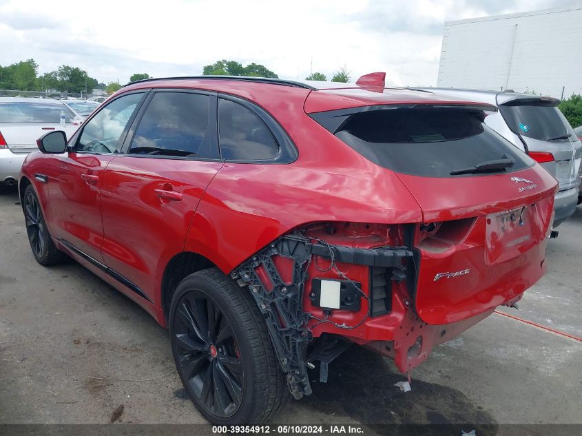 2019 Jaguar F-Pace S VIN: SADCM2FV1KA357768 Lot: 39354912