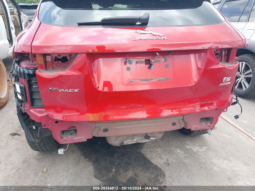 2019 Jaguar F-Pace S VIN: SADCM2FV1KA357768 Lot: 39354912