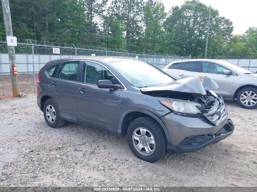 2013 Honda Cr-V Lx VIN: 2HKRM4H31DH613125 Lot: 39354939