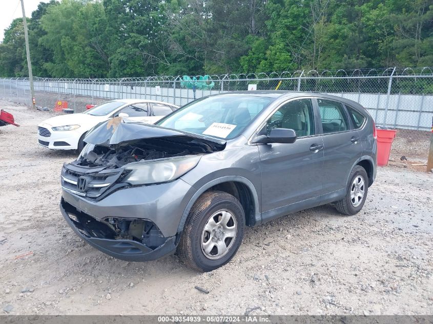 2013 Honda Cr-V Lx VIN: 2HKRM4H31DH613125 Lot: 39354939