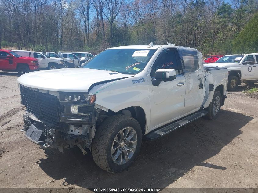 2021 Chevrolet Silverado 1500 4Wd Short Bed High Country VIN: 3GCUYHET6MG413943 Lot: 39354943