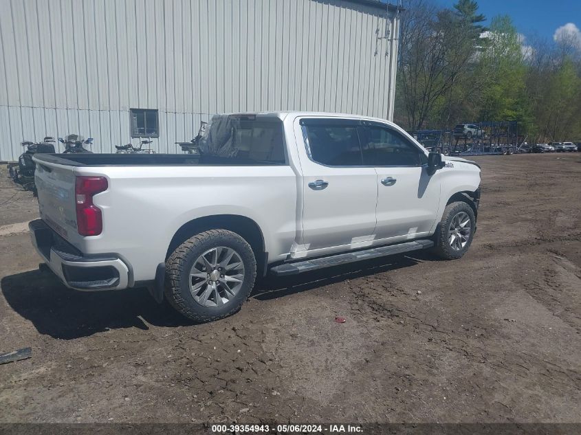 2021 Chevrolet Silverado 1500 4Wd Short Bed High Country VIN: 3GCUYHET6MG413943 Lot: 39354943