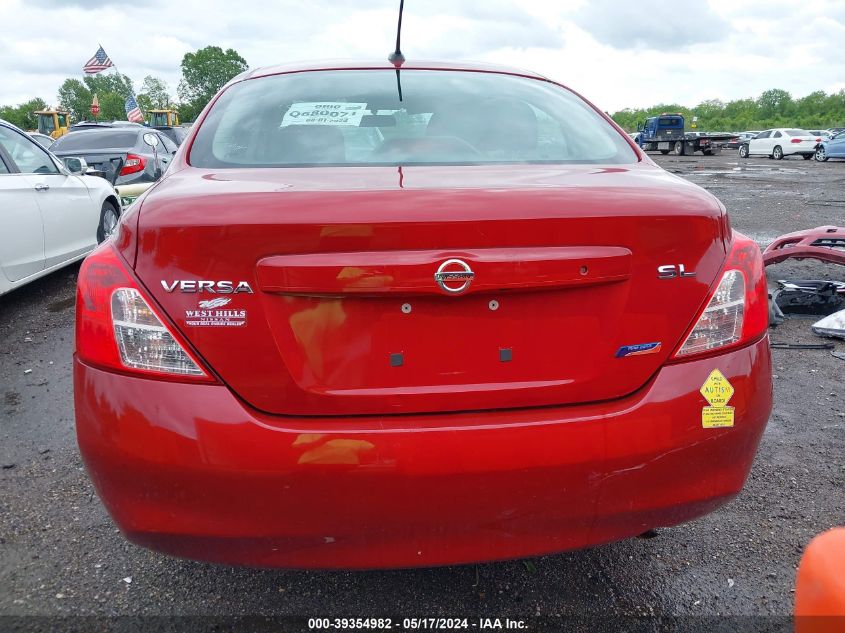 2012 Nissan Versa 1.6 Sl VIN: 3N1CN7AP3CL934635 Lot: 39354982