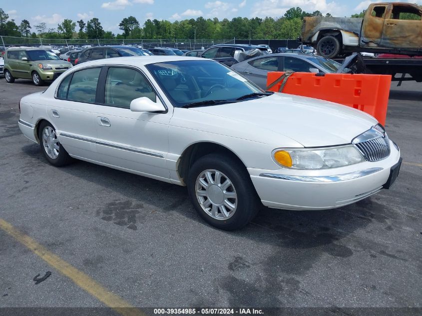 2001 Lincoln Continental VIN: 1LNHM97V01Y704789 Lot: 39354985