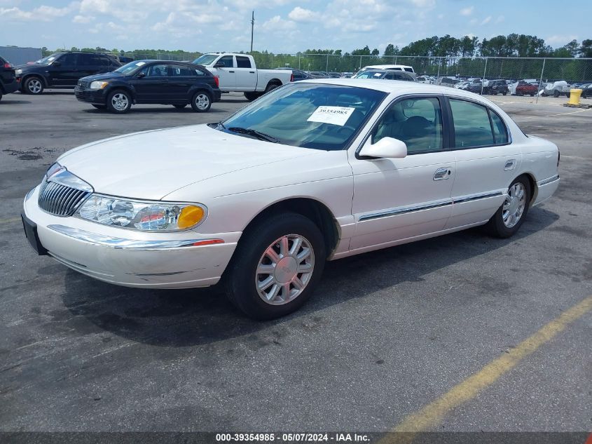 2001 Lincoln Continental VIN: 1LNHM97V01Y704789 Lot: 39354985