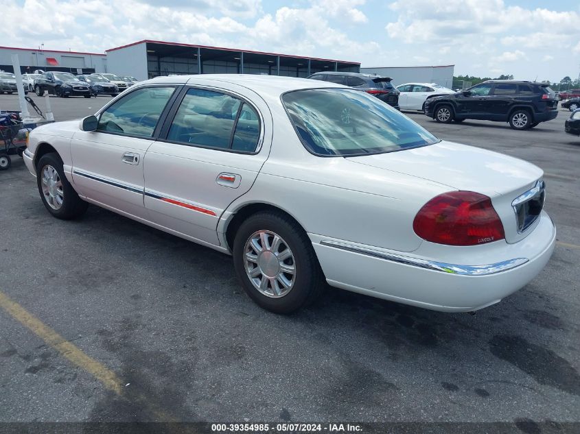 2001 Lincoln Continental VIN: 1LNHM97V01Y704789 Lot: 39354985