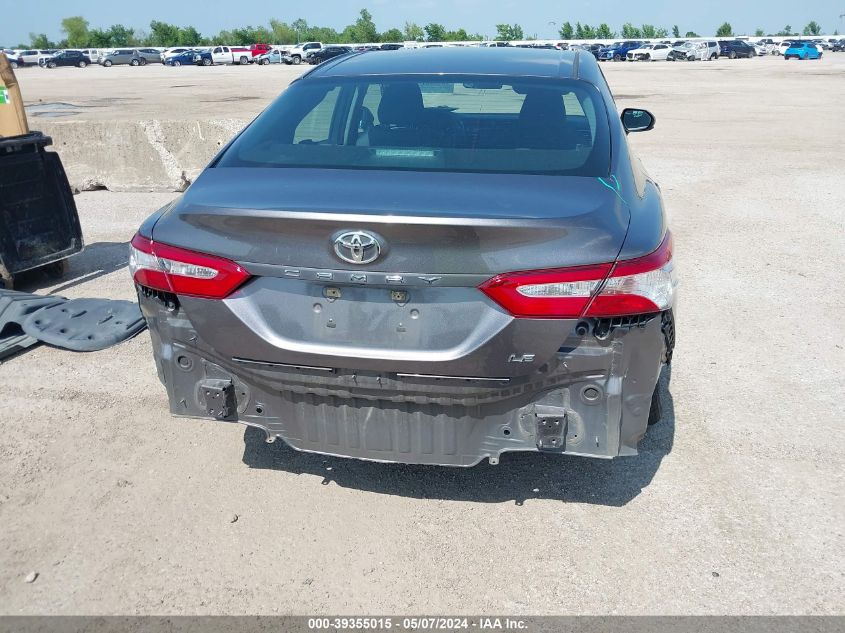 2018 Toyota Camry Le VIN: 4T1B11HK6JU584850 Lot: 39355015