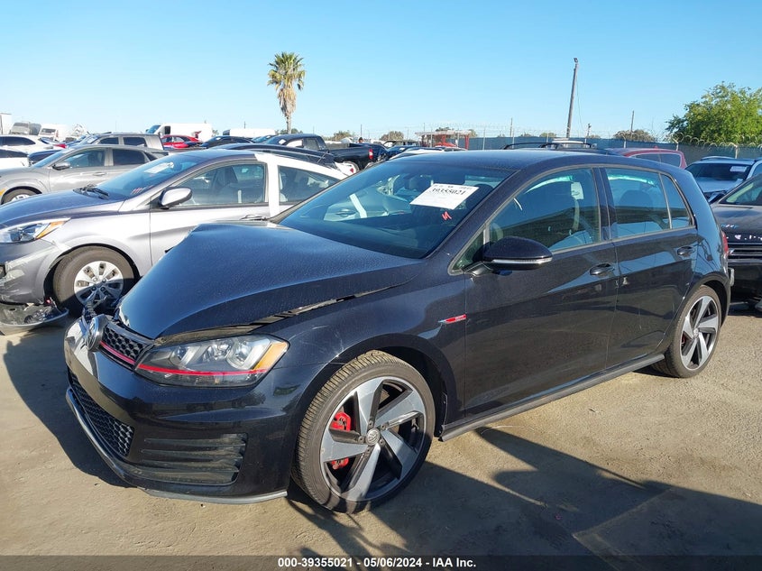 2015 VOLKSWAGEN GOLF GTI 2.0T S 4-DOOR - 3VW5T7AU0FM006858