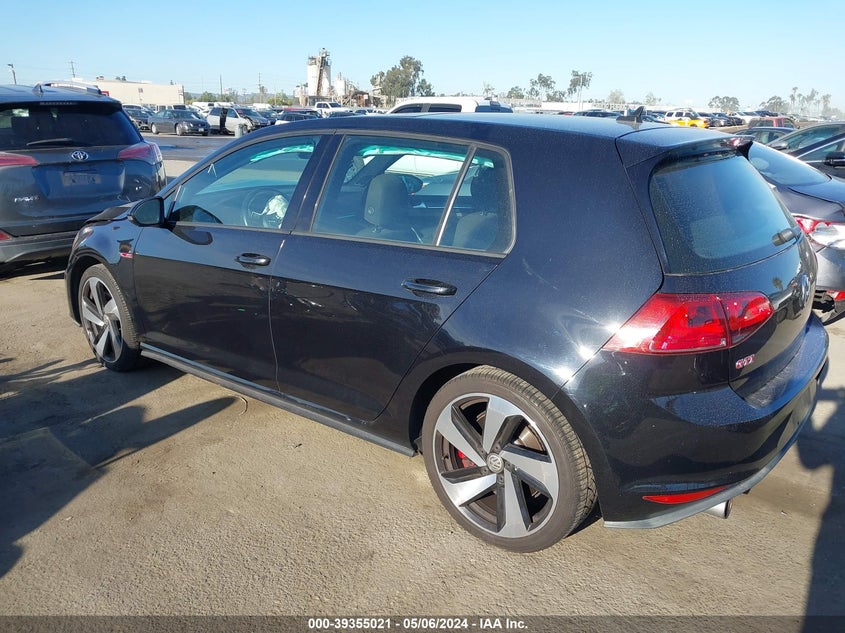 2015 VOLKSWAGEN GOLF GTI 2.0T S 4-DOOR - 3VW5T7AU0FM006858