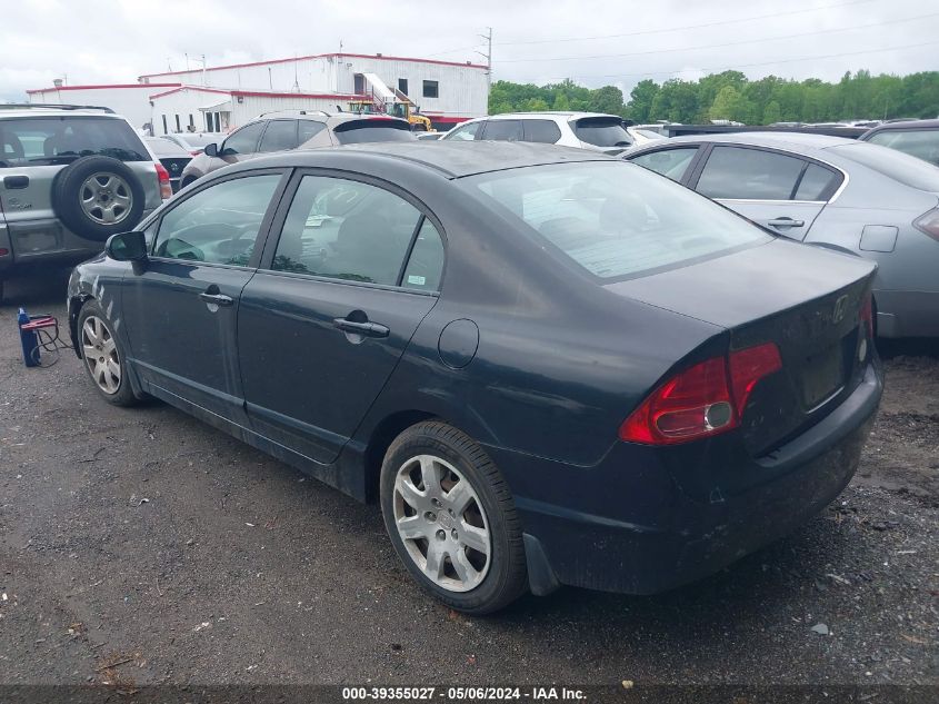 1HGFA16548L075120 | 2008 HONDA CIVIC