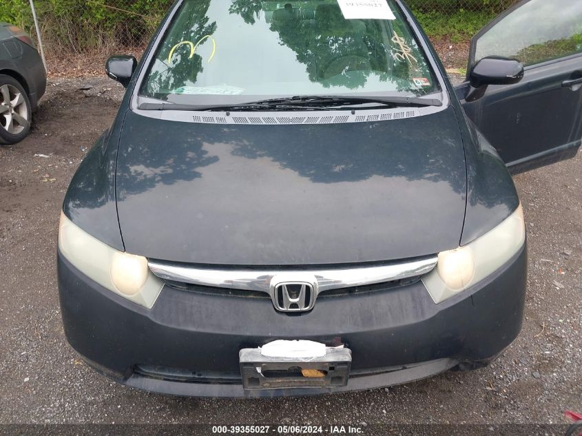 1HGFA16548L075120 | 2008 HONDA CIVIC