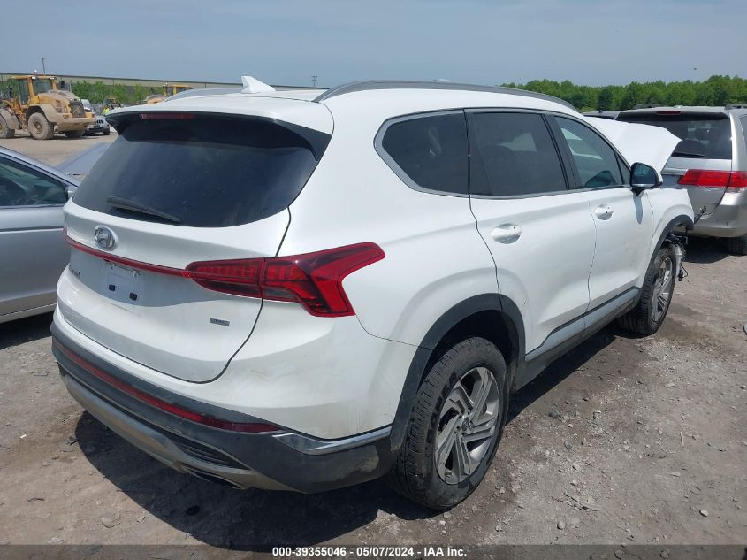 2021 Hyundai Santa Fe Sel VIN: 5NMS2DAJ9MH345826 Lot: 39355046