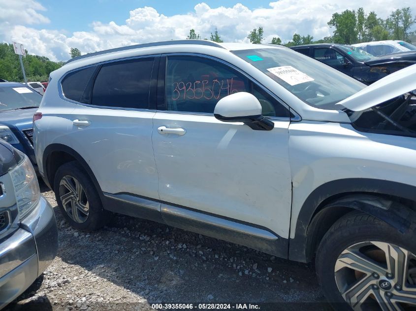 2021 Hyundai Santa Fe Sel VIN: 5NMS2DAJ9MH345826 Lot: 39355046