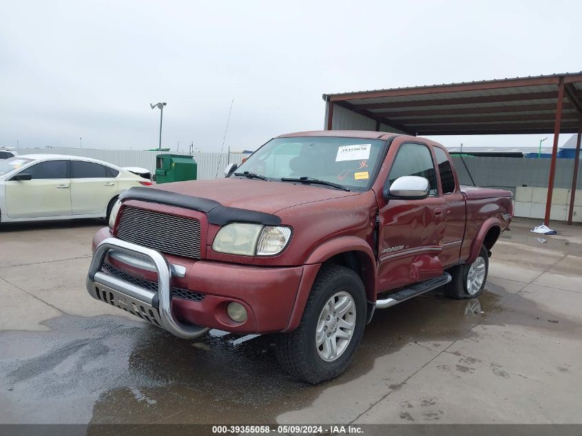 2003 Toyota Tundra Sr5 VIN: 5TBBN441X3S411579 Lot: 39355058