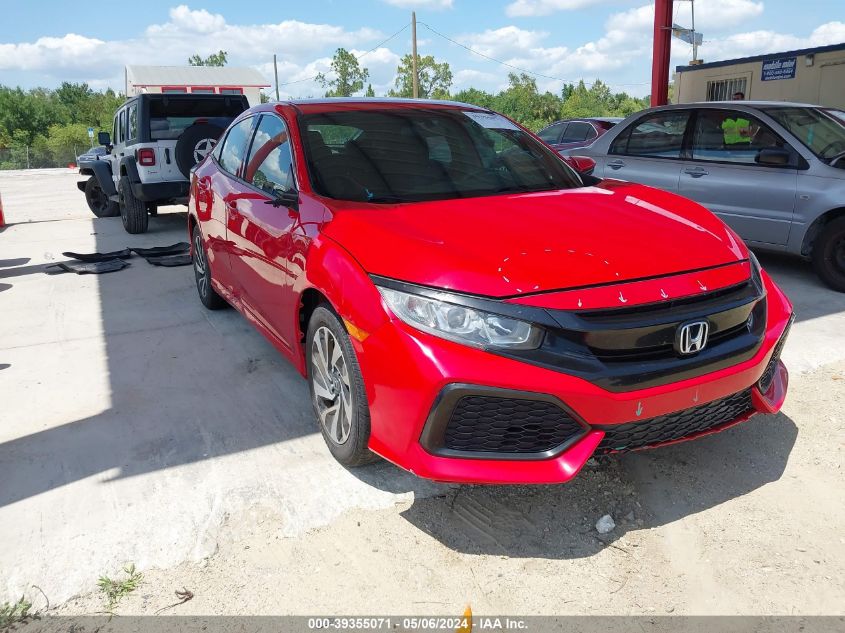 2018 Honda Civic Lx VIN: SHHFK7H22JU238615 Lot: 39355071