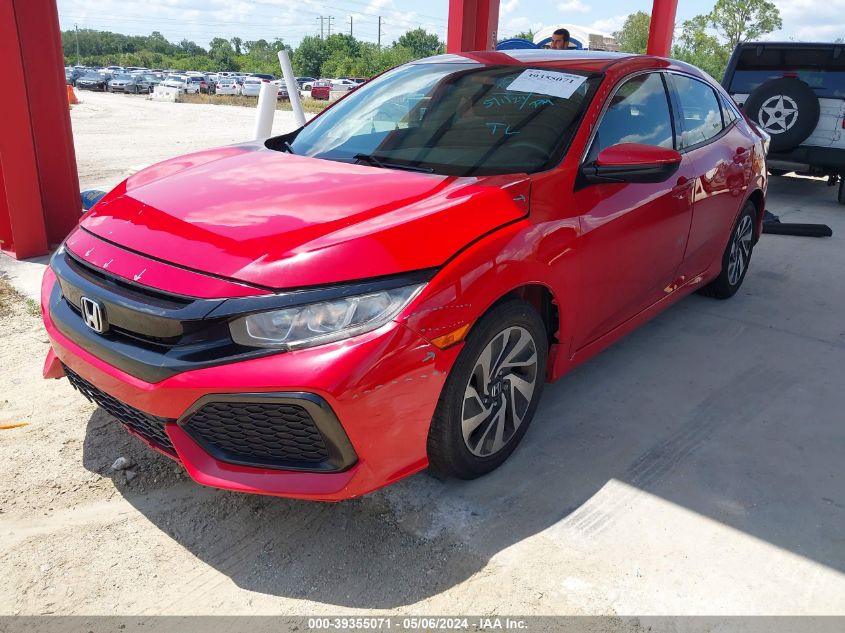 2018 Honda Civic Lx VIN: SHHFK7H22JU238615 Lot: 39355071