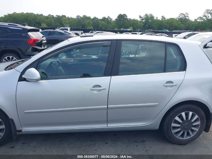 2008 Volkswagen Rabbit S VIN: WVWCB71K68W311022 Lot: 39355077