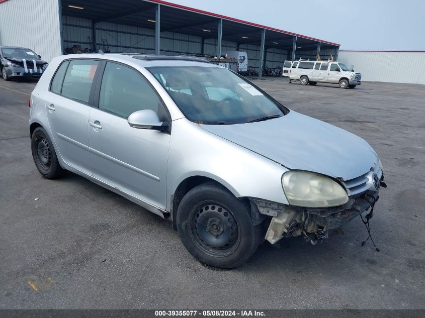 2008 Volkswagen Rabbit S VIN: WVWCB71K68W311022 Lot: 39355077