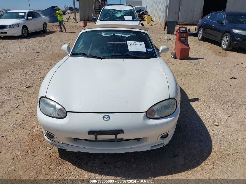 2000 Mazda Mx-5 Miata Ls/Special Edition VIN: JM1NB3534Y0155490 Lot: 39355089