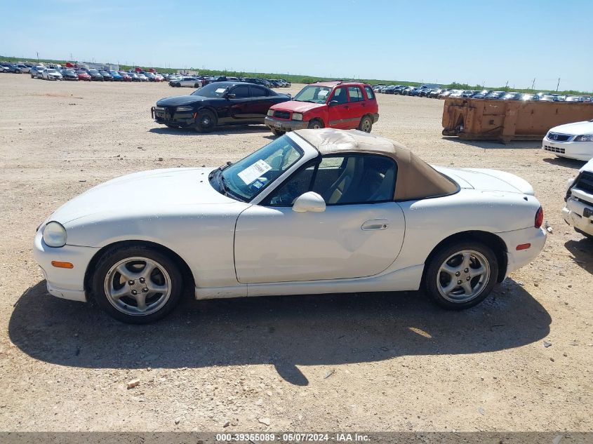 2000 Mazda Mx-5 Miata Ls/Special Edition VIN: JM1NB3534Y0155490 Lot: 39355089