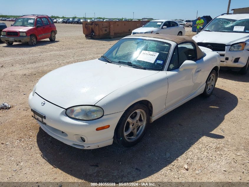 2000 Mazda Mx-5 Miata Ls/Special Edition VIN: JM1NB3534Y0155490 Lot: 39355089