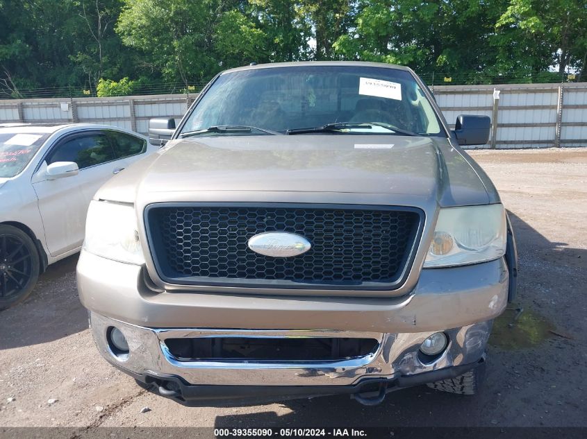 2006 Ford F-150 Fx4/Lariat/Xl/Xlt VIN: 1FTPX14596NB81777 Lot: 39355090