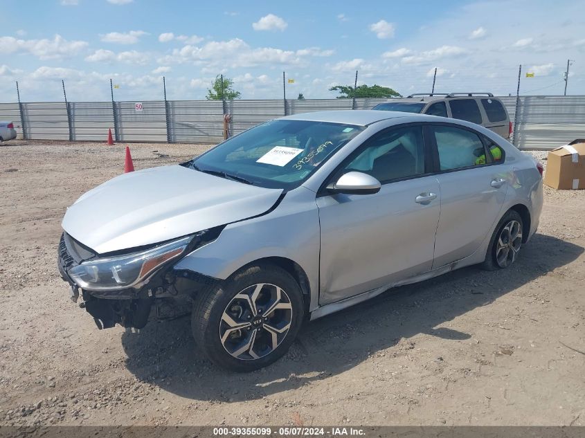 2019 Kia Forte Lxs VIN: 3KPF24AD0KE039372 Lot: 39355099