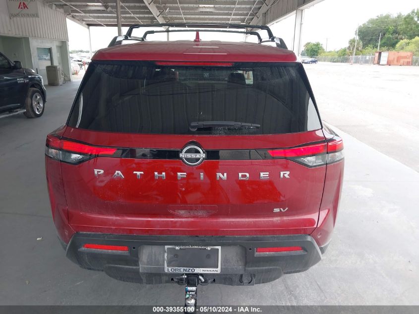 2022 Nissan Pathfinder Sv 2Wd VIN: 5N1DR3BB7NC239120 Lot: 39355100