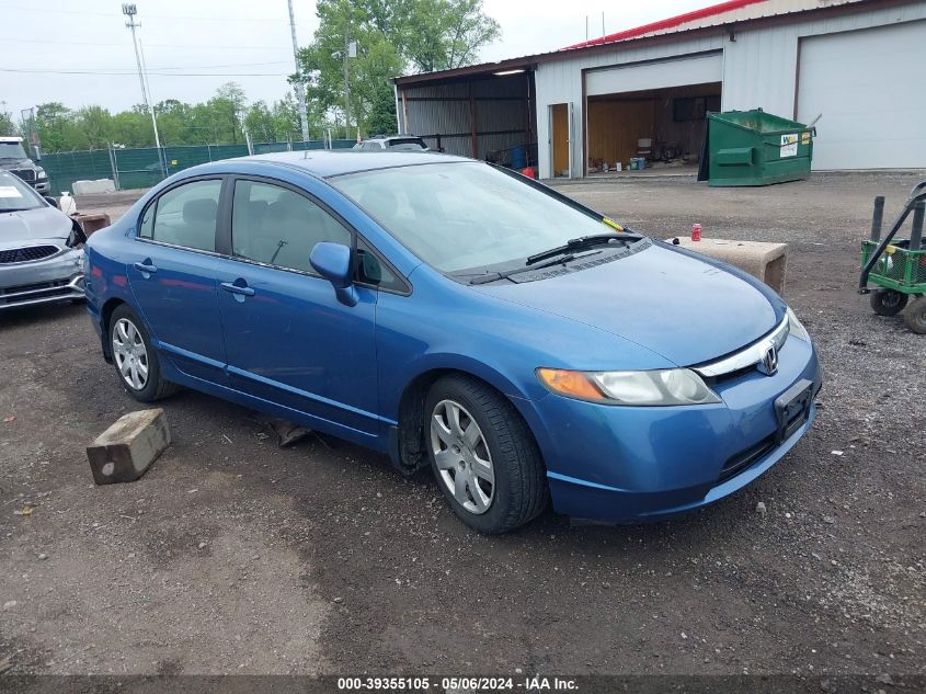 2006 Honda Civic Lx VIN: 1HGFA16506L119644 Lot: 39355105