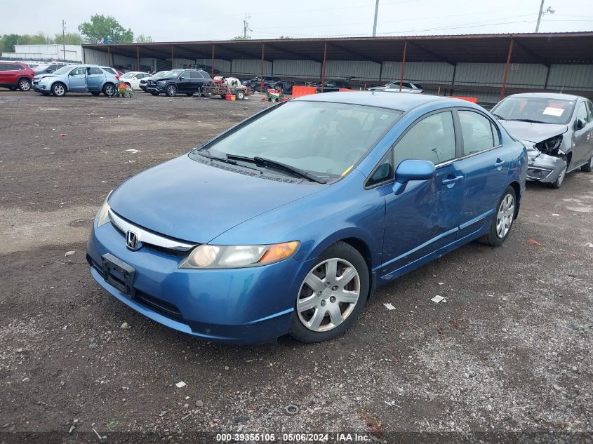 2006 Honda Civic Lx VIN: 1HGFA16506L119644 Lot: 39355105