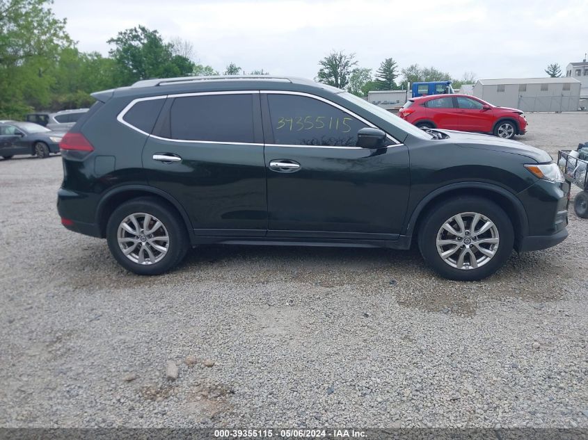 2019 Nissan Rogue Sv VIN: 5N1AT2MTXKC803259 Lot: 39355115