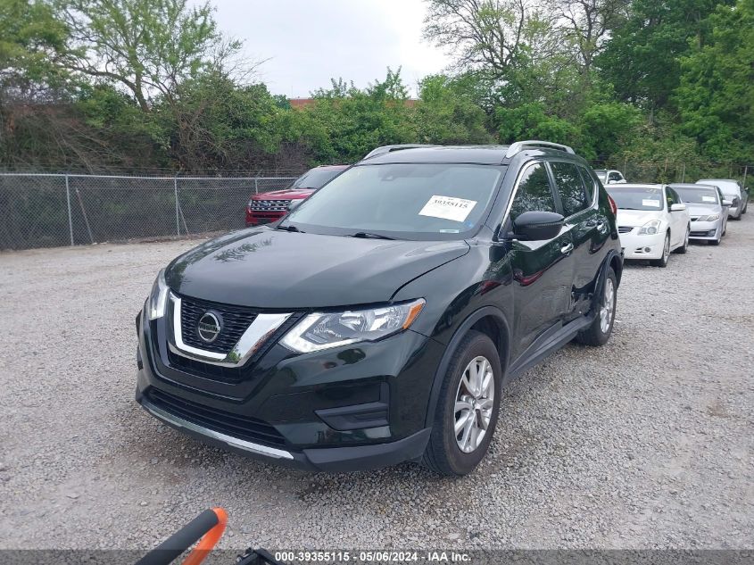 VIN 5N1AT2MTXKC803259 2019 Nissan Rogue, SV no.2