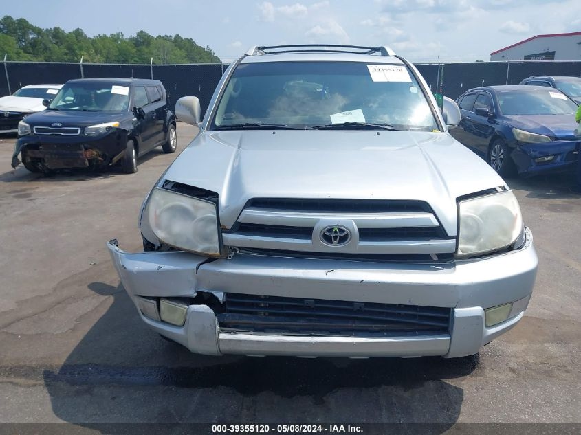 2004 Toyota 4Runner Limited V6 VIN: JTEZU17R840042584 Lot: 39355120