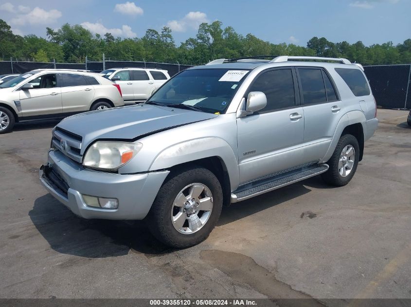 2004 Toyota 4Runner Limited V6 VIN: JTEZU17R840042584 Lot: 39355120