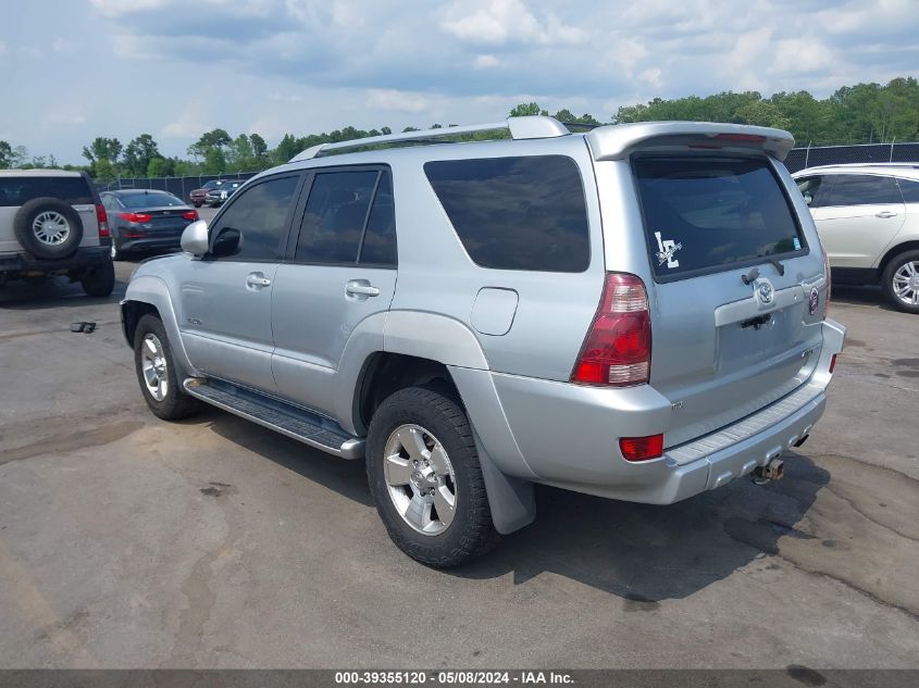 2004 Toyota 4Runner Limited V6 VIN: JTEZU17R840042584 Lot: 39355120