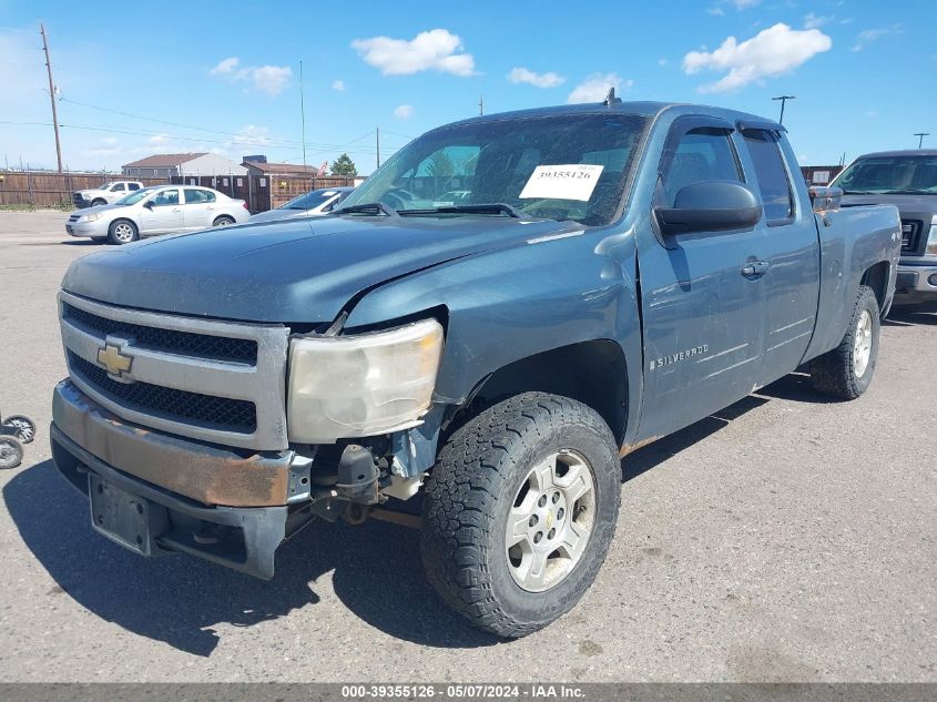 2007 Chevrolet Silverado 1500 Ltz VIN: 1GCEK19J87Z602801 Lot: 39355126