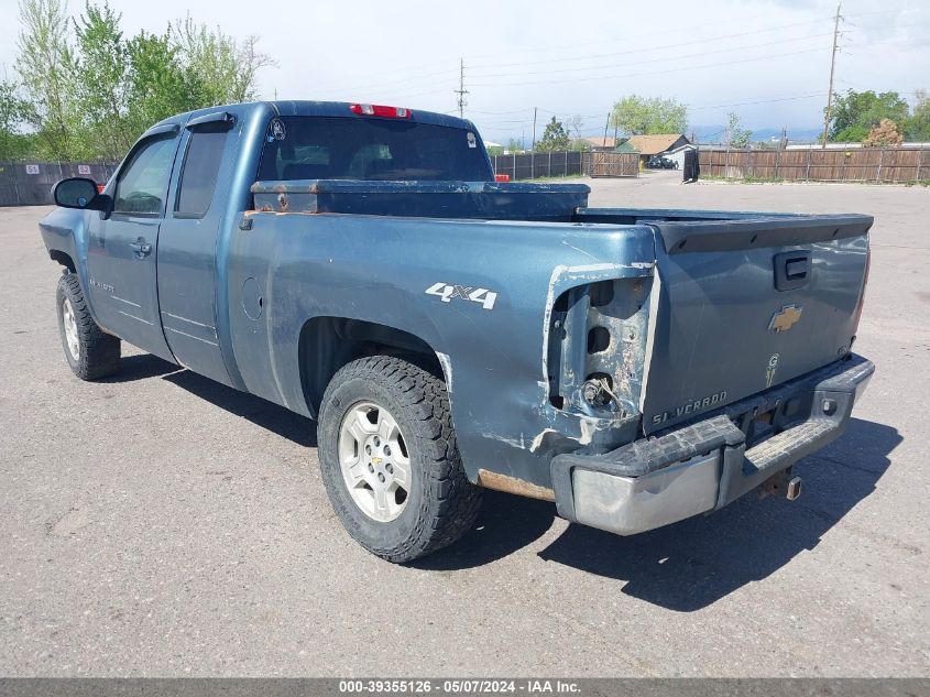 2007 Chevrolet Silverado 1500 Ltz VIN: 1GCEK19J87Z602801 Lot: 39355126