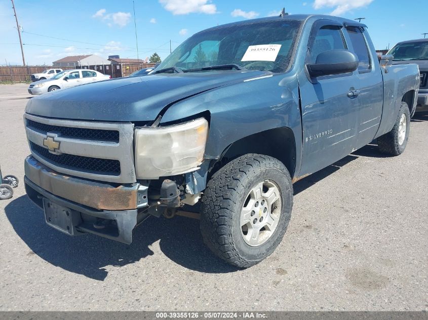 2007 Chevrolet Silverado 1500 Ltz VIN: 1GCEK19J87Z602801 Lot: 39355126